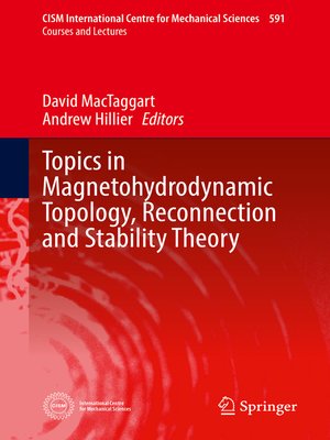cover image of Topics in Magnetohydrodynamic Topology, Reconnection and Stability Theory